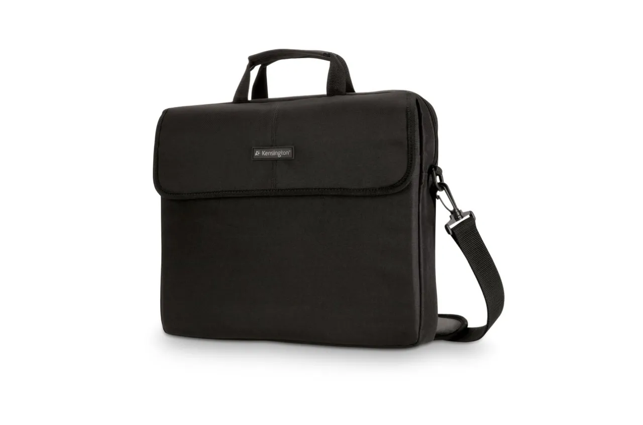 New Kensington Simply Portable SP10 Classic Laptop Carry Case - 15.6"/39.6cm - Black