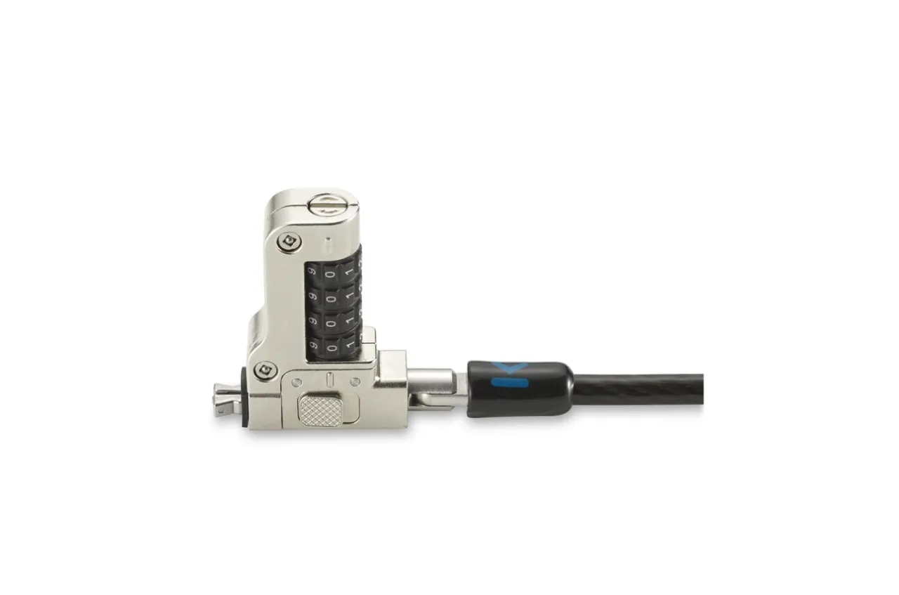 Outlet Kensington Slim N17 2.0 Combination Laptop Lock for Wedge-Shaped Slots