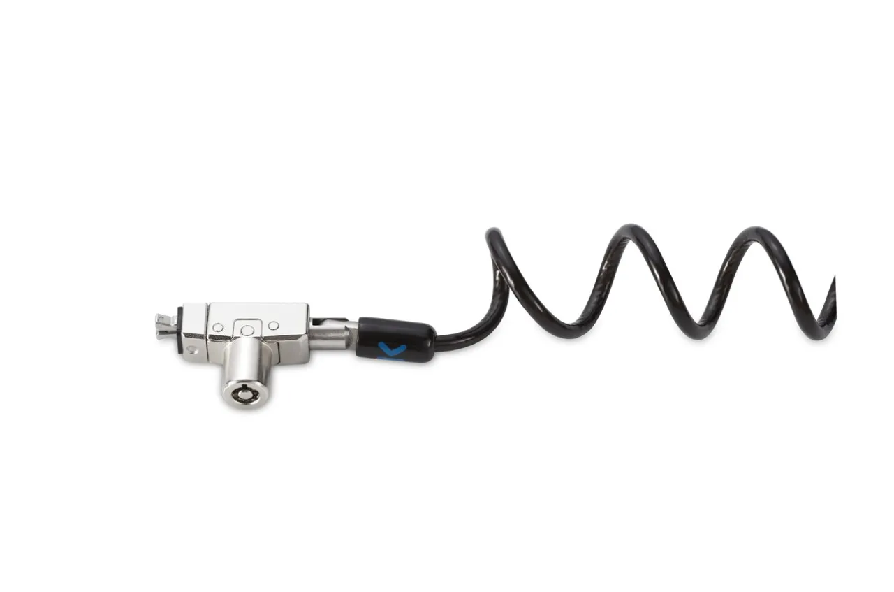 New Kensington Slim N17 2.0 Portable Keyed Laptop Lock for Wedge-Shaped Slots