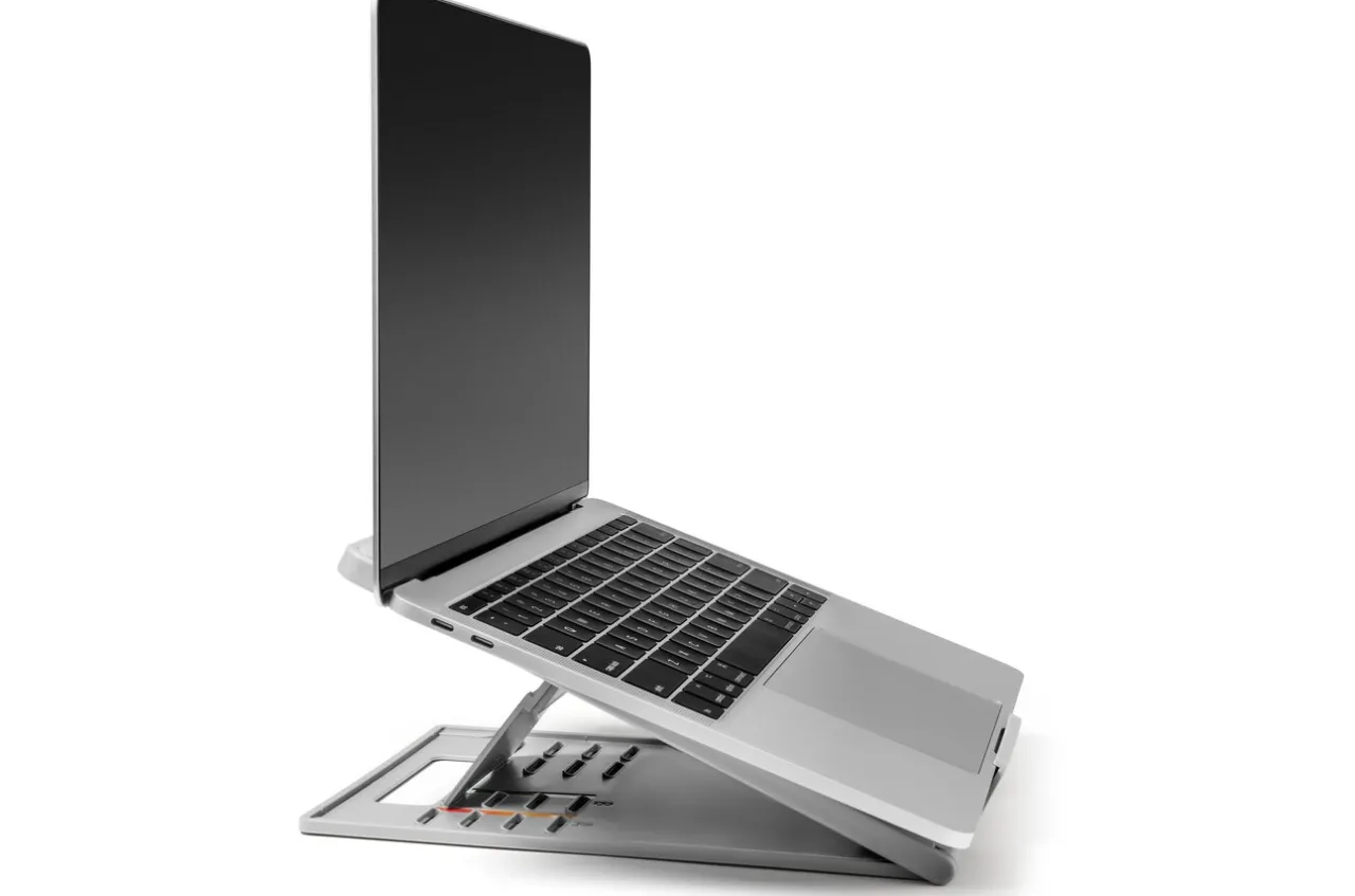 Fashion Kensington SmartFit™ Easy Riser™ Go Adjustable Ergonomic Laptop Riser and Cooling Stand for up to 14" Laptops