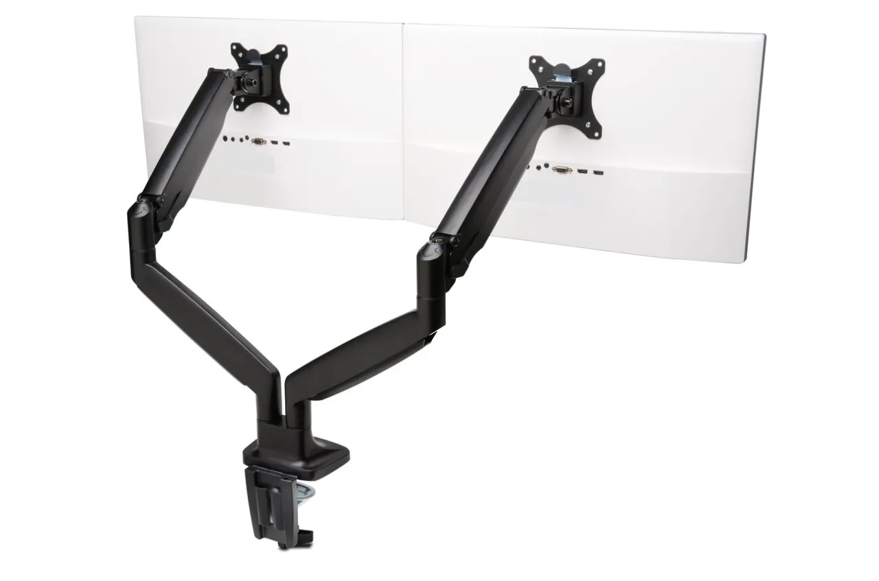 New Kensington SmartFit™ One-Touch Height Adjustable Dual Monitor Arm